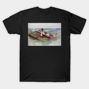 Au But by L Rossi risque capsized girl T-Shirt